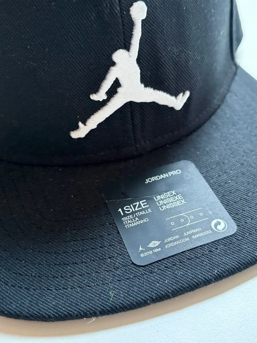 Nike Black Jordan Pro Hat